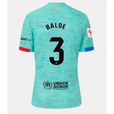 Barcelona Alejandro Balde #3 Tredje Tröja Dam 2023-24 Korta ärmar